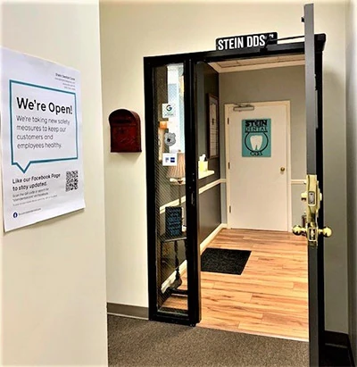 inside the office of Stein Dental Care in Nashville, TN