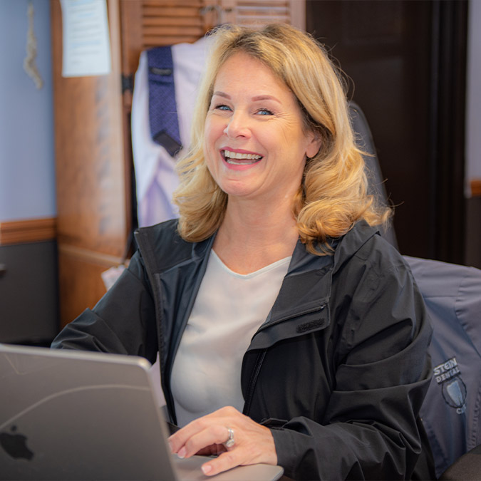 Happy patient of Stein Dental Care in Nashville, TN