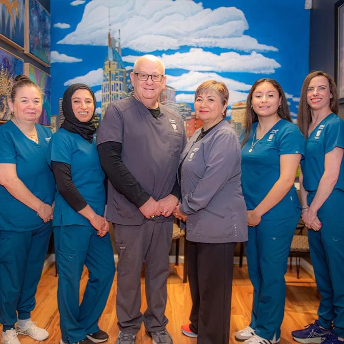 Dr. Alan Stein and his dental staff